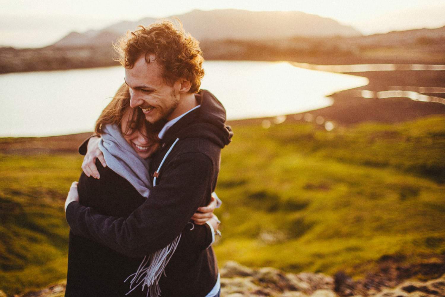 iceland engagement session