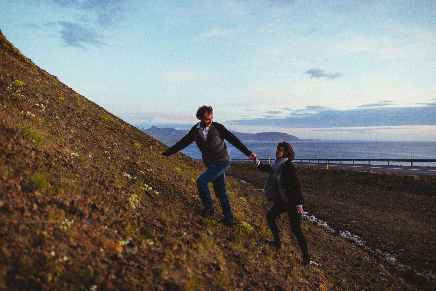 iceland engagement session