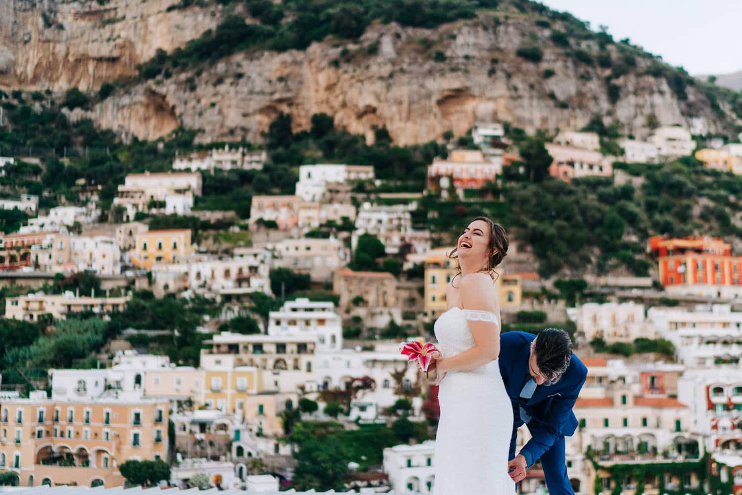 rooftop elopement amalfi
