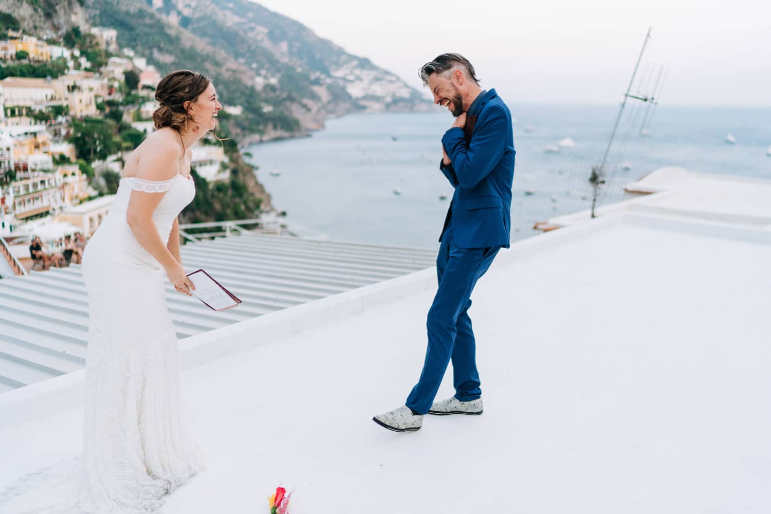 rooftop elopement amalfi